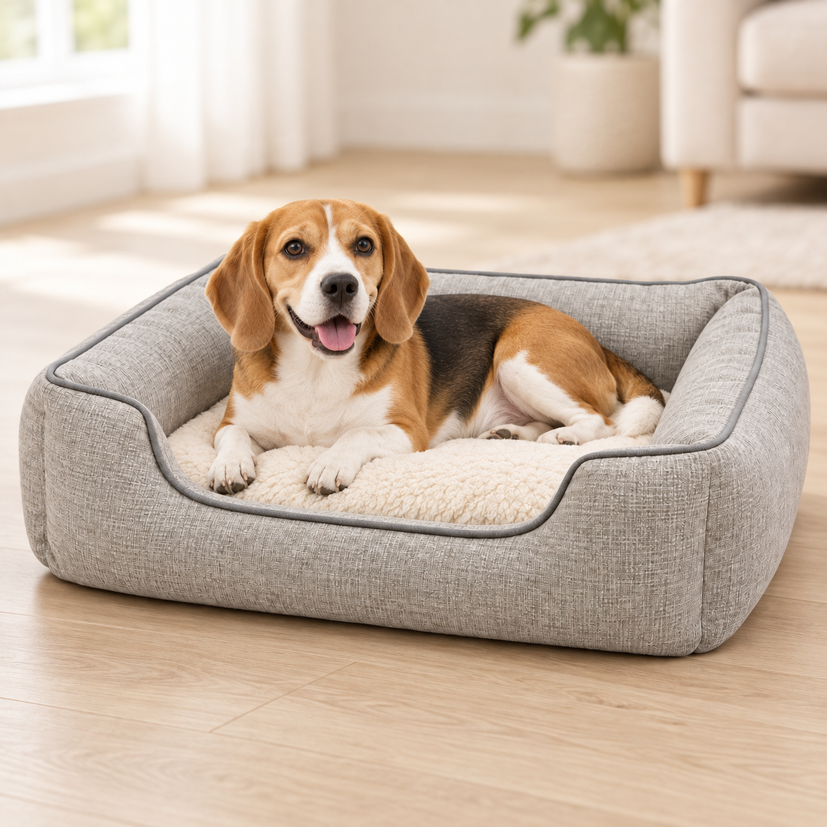 Lunaveller Rectangular Bolster Pet Bed