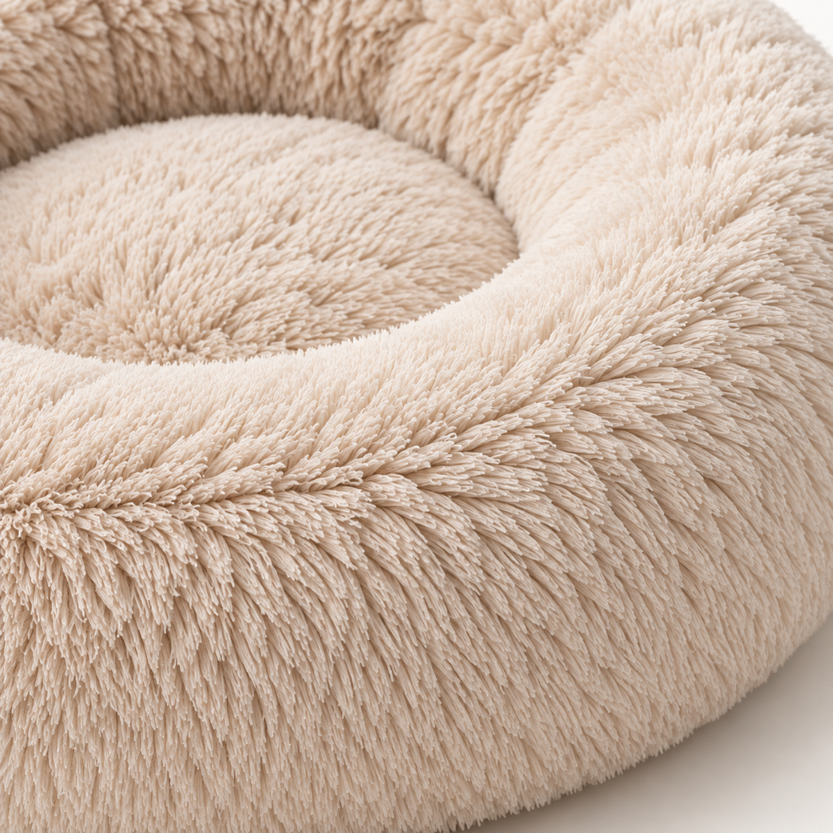 Lunaveller Plush Donut Pet Bed