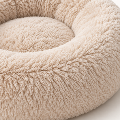 Lunaveller Plush Donut Pet Bed