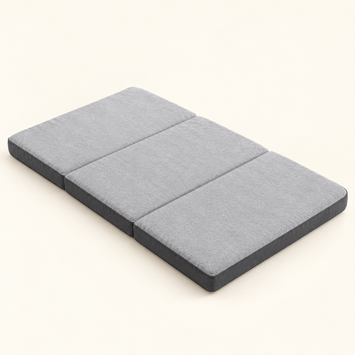 Lunaveller Foldable Gray Pet Sleep Mat – Soft Cushion Resting Pad for Cats & Dogs
