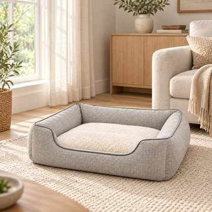 Lunaveller Rectangular Bolster Pet Bed
